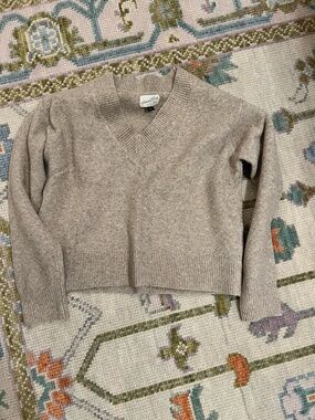 v-neck sweater